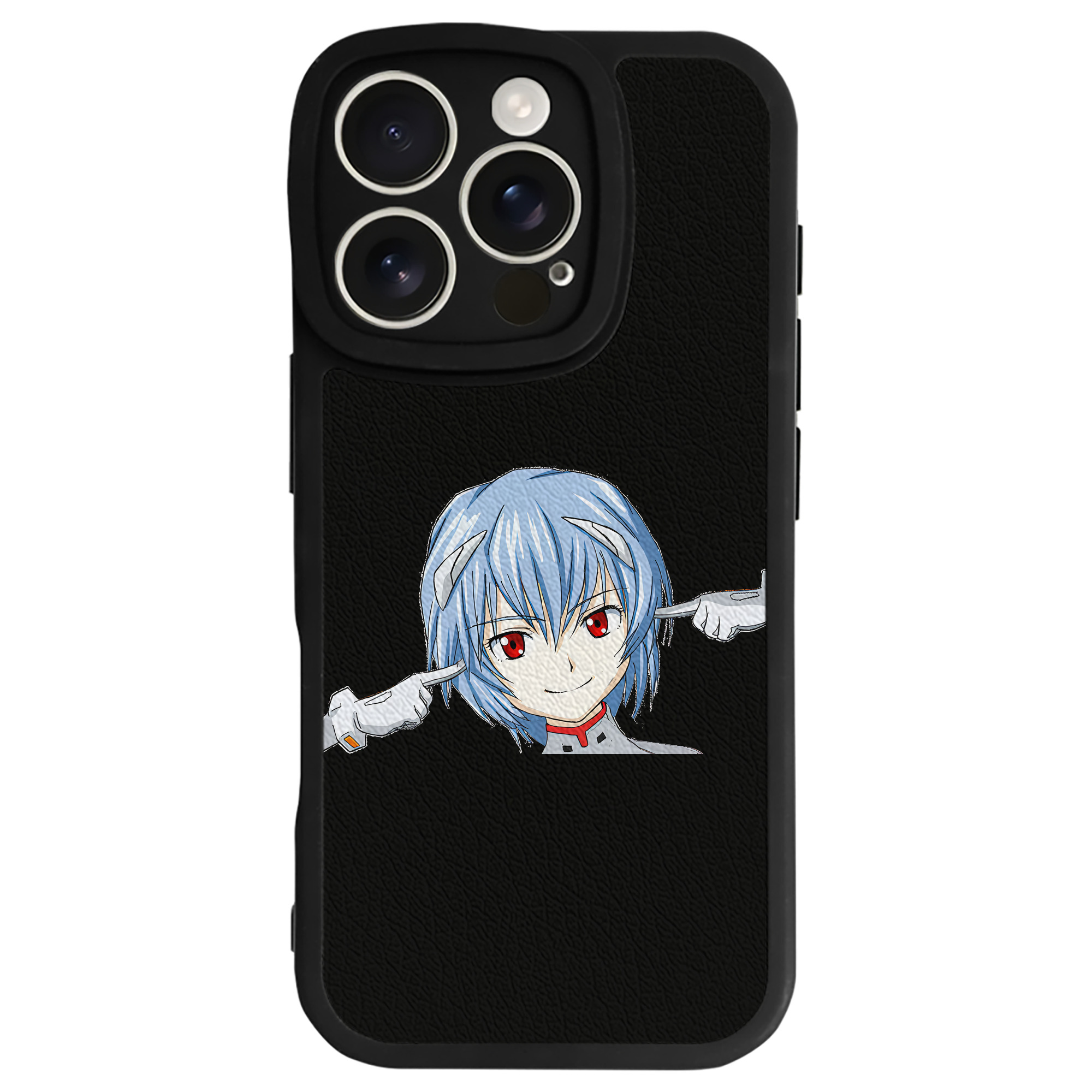 （画像用） EVA 新世紀エヴァンゲリオン 【iPhone 16シリーズ対応】シリコンスマホケース（レザー調） 材質：シリコン